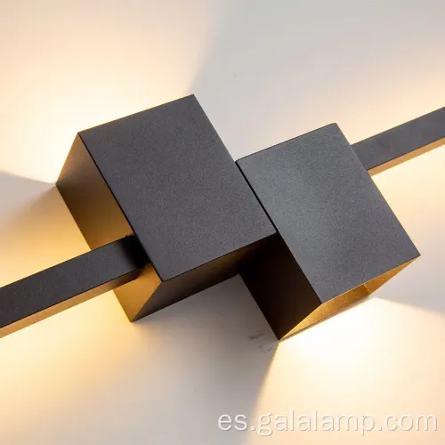 Lámpara de pared de tira minimalista nórdica para iluminación del corredor
